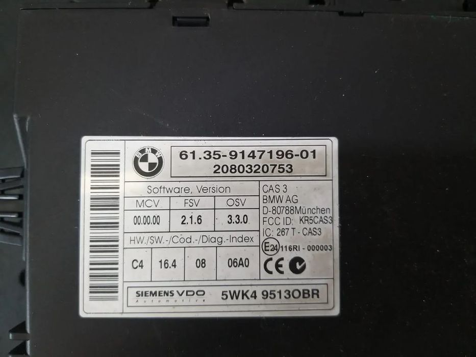 Modul electronic mini cooper r56 6135914719601 5wk49513obr