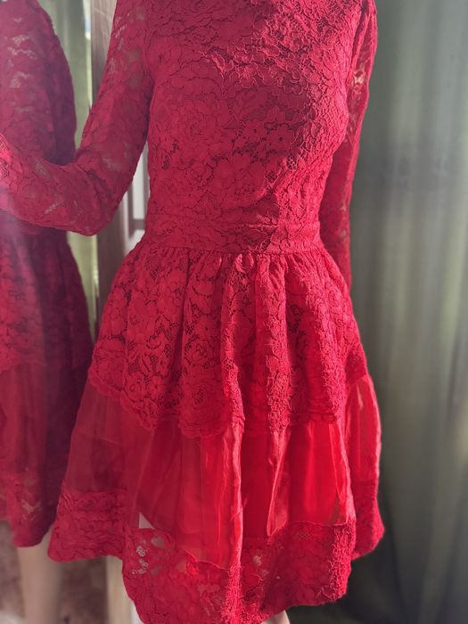 Платье гипюровое