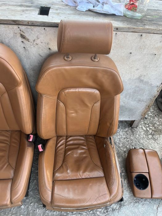 Кожен S-line салон Audi Q7 подгрев ЕЛ Седали Ауди КЮ7 Н869 Exclusive