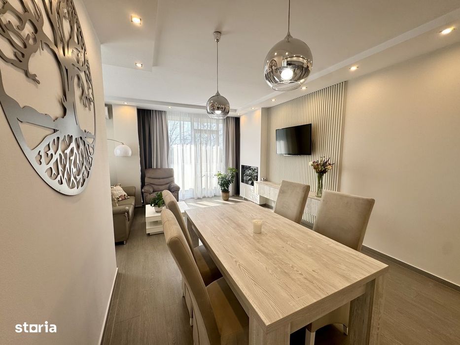 Inchiriez apartament 3 camere + parcare, amenajat modern, Micalaca