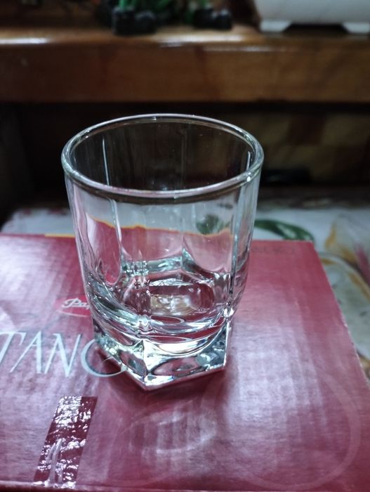 Новые стаканы Турция, рюмки хрустальные СССР