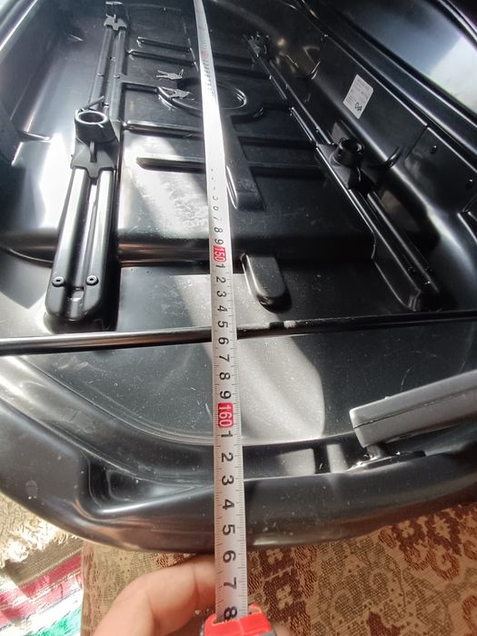 Автобоск Menabo Mania Черен, 400 л75кг мах