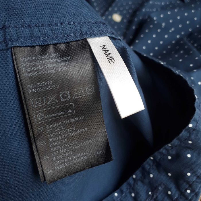 Benetton/ H&M L.O.G.G. ризи с дълъг ръкав, 13- 14 год.