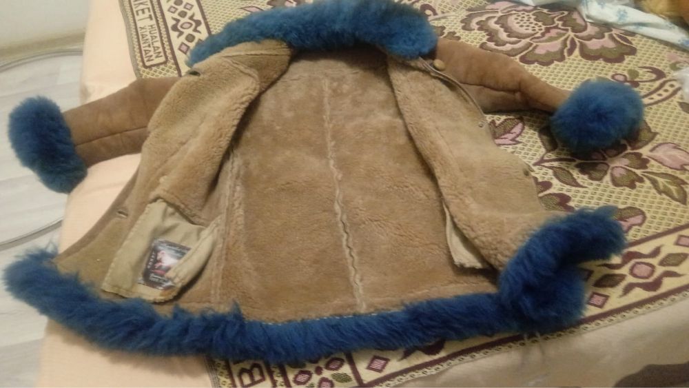 Дубленка на девочку