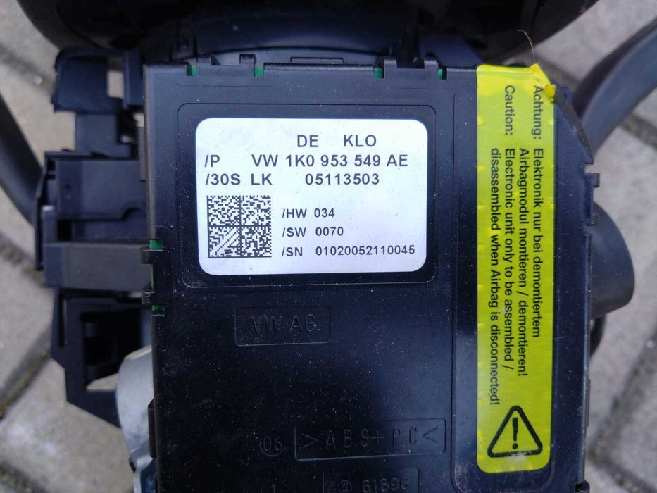 coloana volan completa cu airbag , volan , module Vw Caddy an 2005