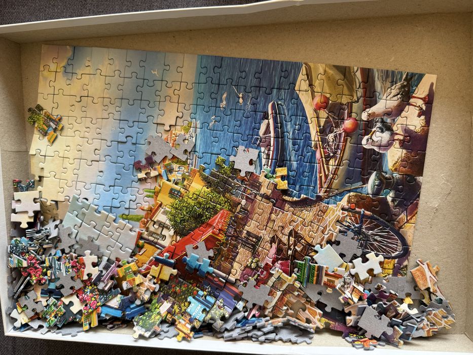 Лот настолни игри и пъзел