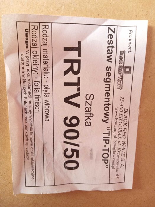 Маса за телевизор с чекмедже, на колелца