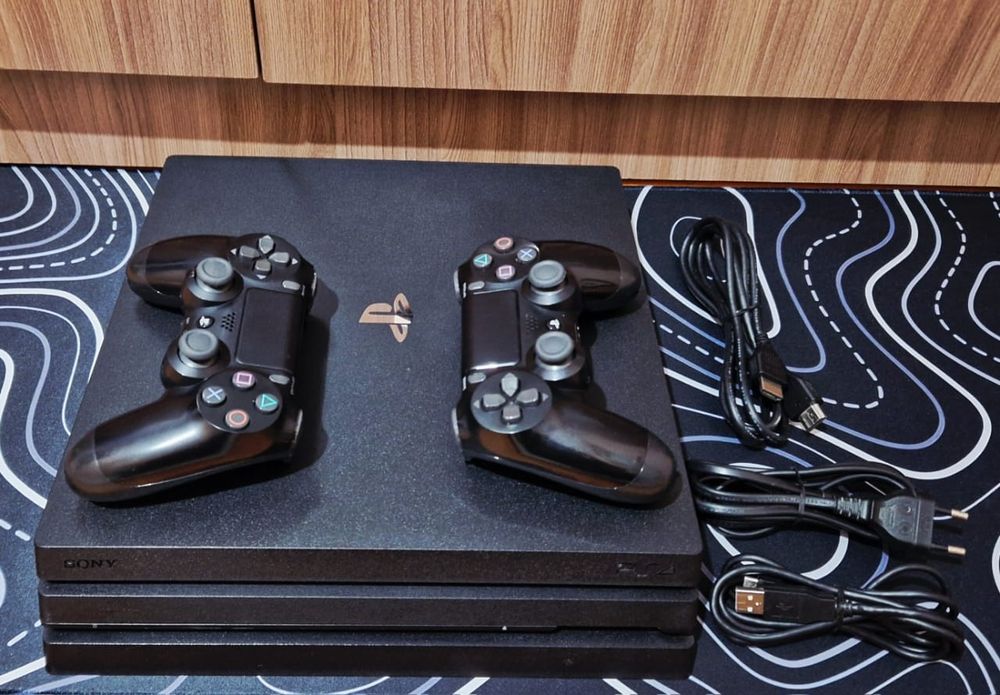 Ps 4 pro 4К HDR 2 дж+7 топ игры 2026!