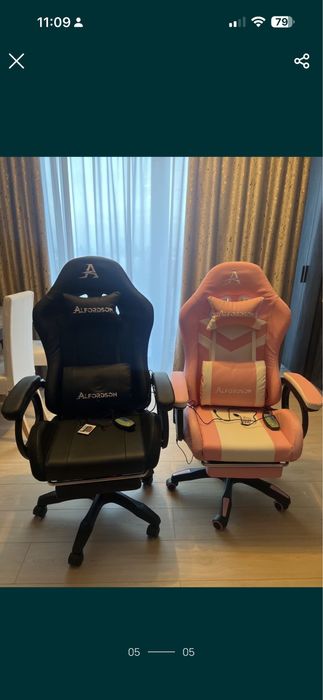 Vand scaun birou/gaming negru