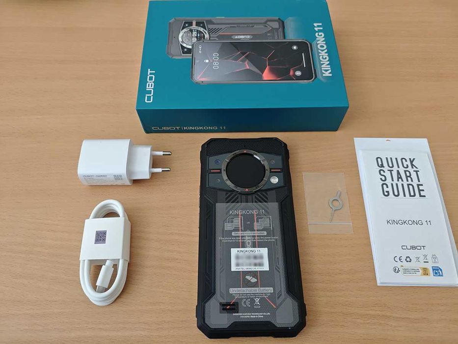 Нов Cubot Kingkong 11, 16гб рам, 256гб, удароустойчив, 5G, 10200mah