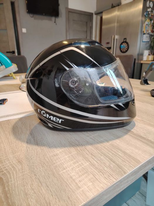 Casca moto hjc, rőmer