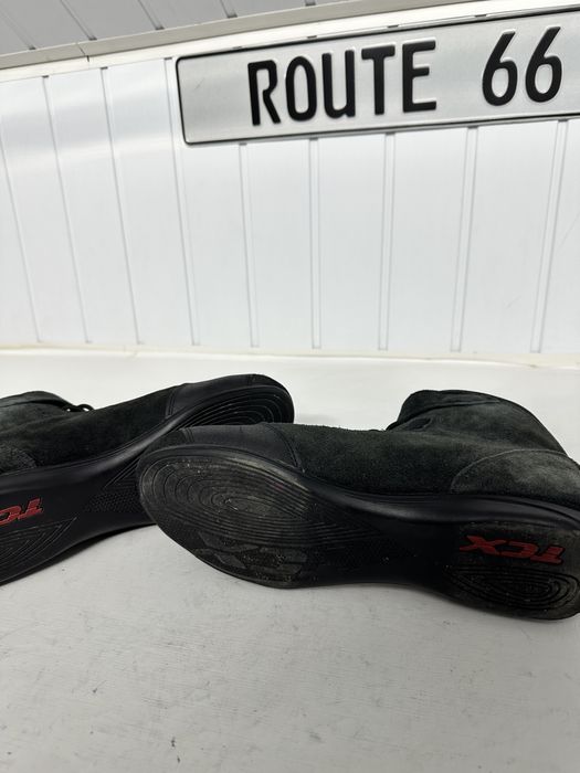 Ghete moto TCX marimea 43,5 cu protectii hard cizme bocanci