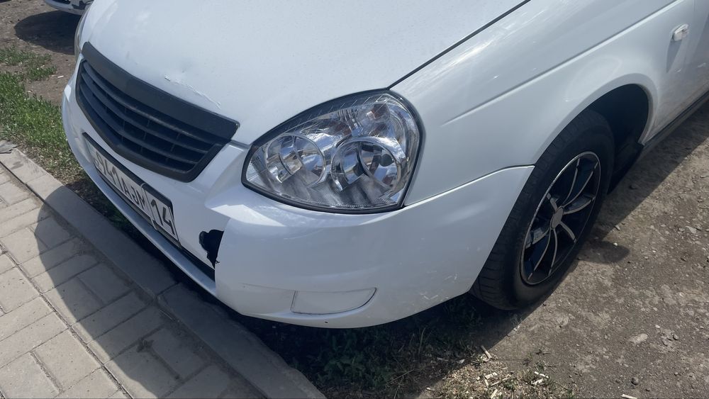 Бампер на приору