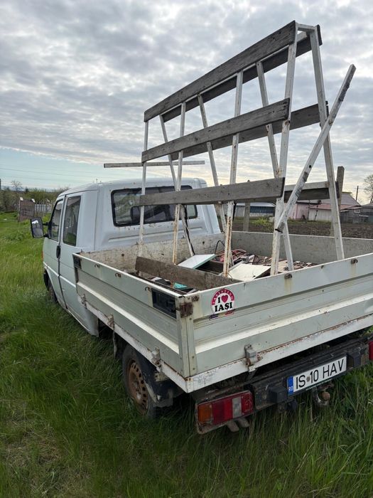 Vând VW Transporter (T4) – Autoutilitară N1 cu Suprastructură Deschisă și Stelaj