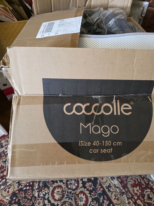Scaun auto 360 cocolle mago cu protectie anti transpiratie inclusa