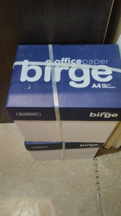 Продам бумагу, белую birge