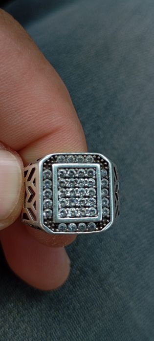 Перстень серебро 52 карат