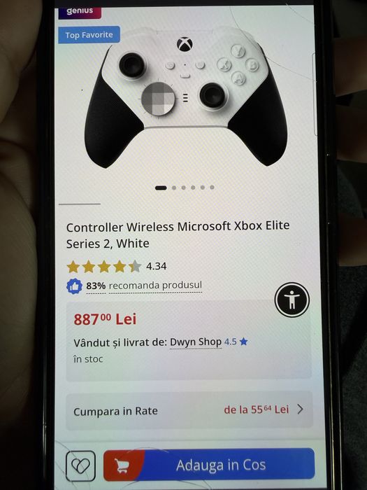 Controller Elite utilizat, dar impecabil