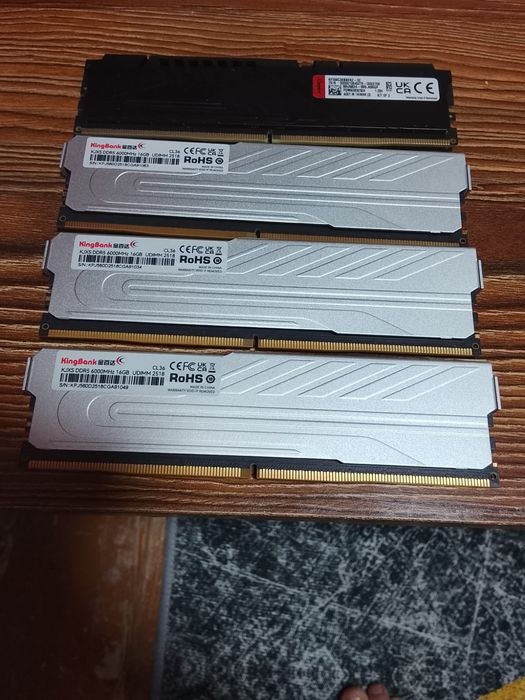 Озу Kingston kingbank 16 gb 6000mhz