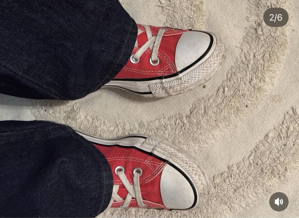 Кецове , converse, 38 ми размер , носени