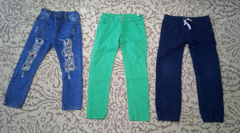 Джинсы на мальчика 104-122
