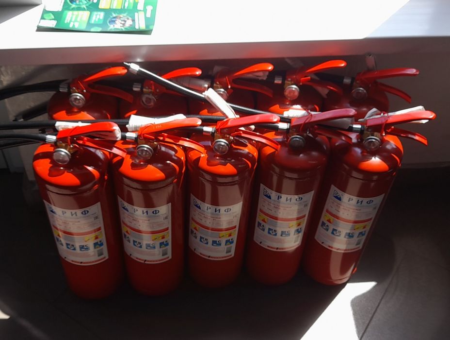 Огнетушители Порошковые и Планы Эвакуации