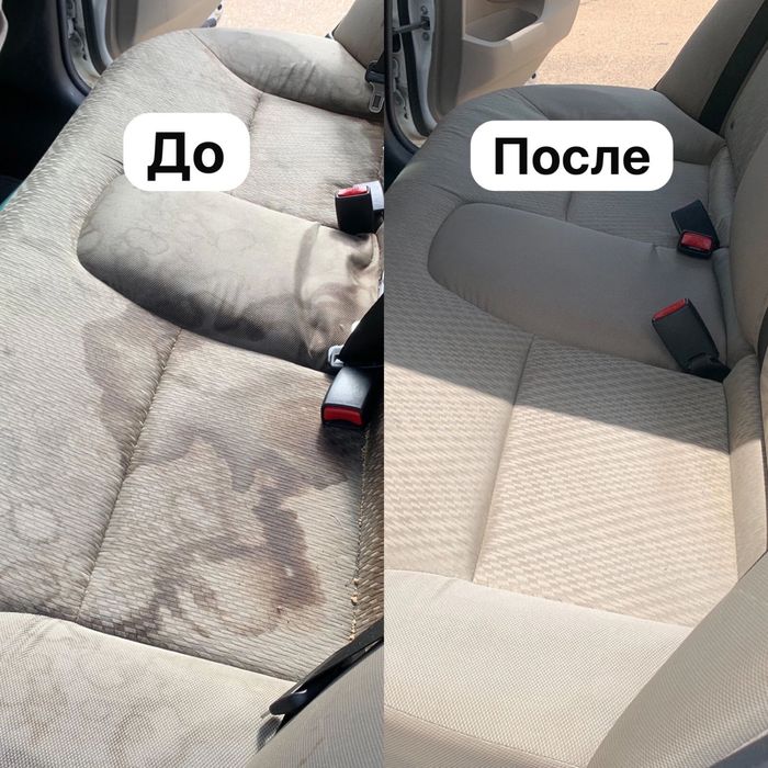 Химчистка салона автомобиля на выезд в Астане