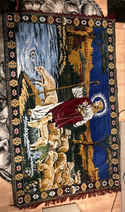 Carpeta cu Isus si oile sale