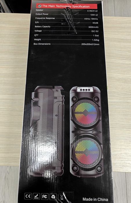 Портативная колонка SinG-e ZQS6223