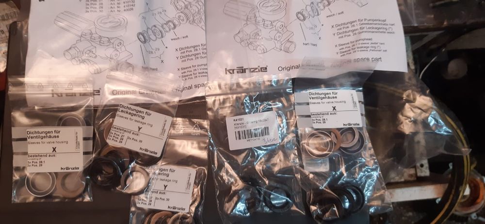 Kanzle piese  .Karcher  Wap etc