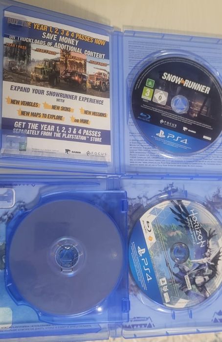 Диски для Playstation 4