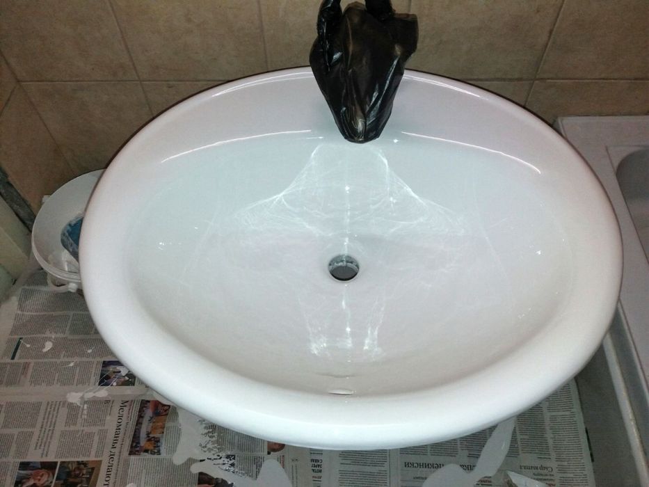 Эмалировка ванн Реставрация ванн Жидким акрилом Ремонт ванной.