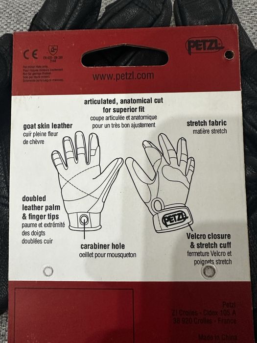 Перчатки Petzl оригинал
