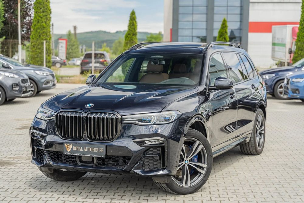 BMW X7 Tva deductibil, Garantie, Pachet M, Faruri Laser, Suspensie pneumatica