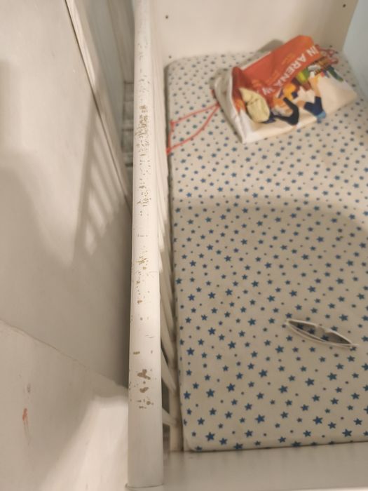 Pătuț bebe cu saltea