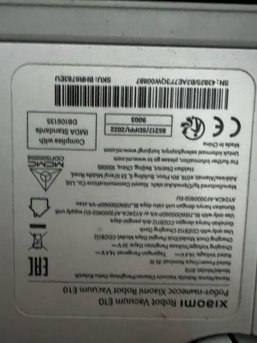 Робот пылесос mi xiaomi