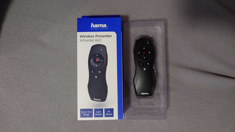 Лазерен безжичен презентер HAMA "X-Pointer 6 in 1", Wireless