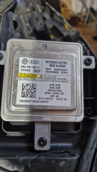 Modul far bi-xenon led vw touran sharan