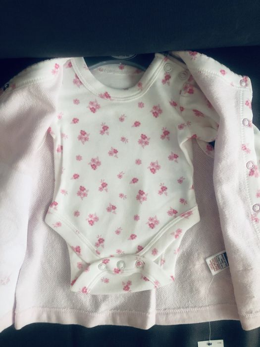 NOU Set 2 piese nou-nascut (fetita)