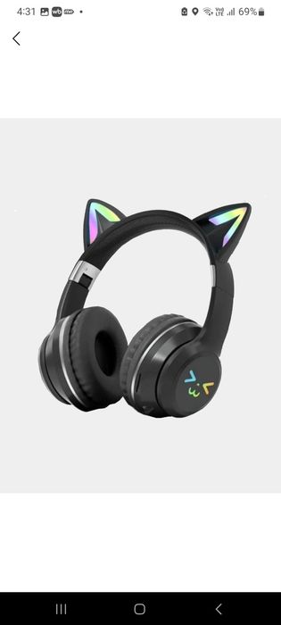 Беспроводные наушники с ушками