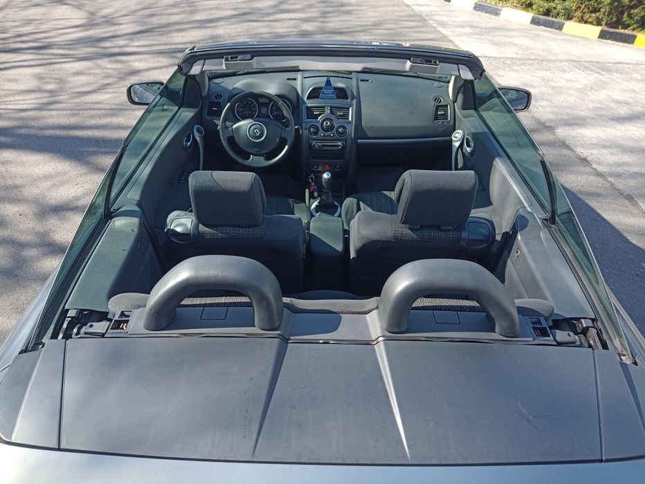 Renault Megane cabrio/ 2007  / 1.6 benzina / A.C / panoramic /decapotare ELECTRICA