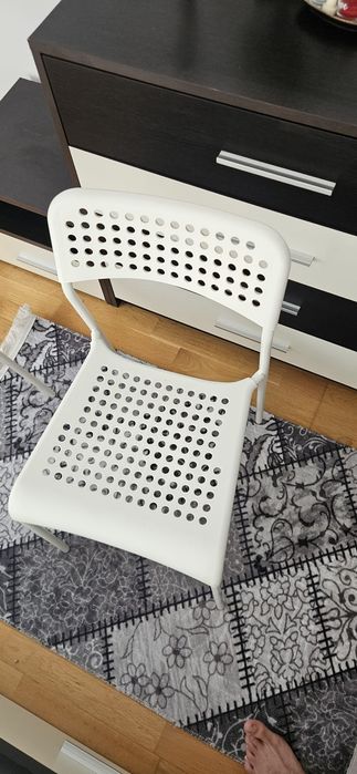 Scaune ikea adde albe
