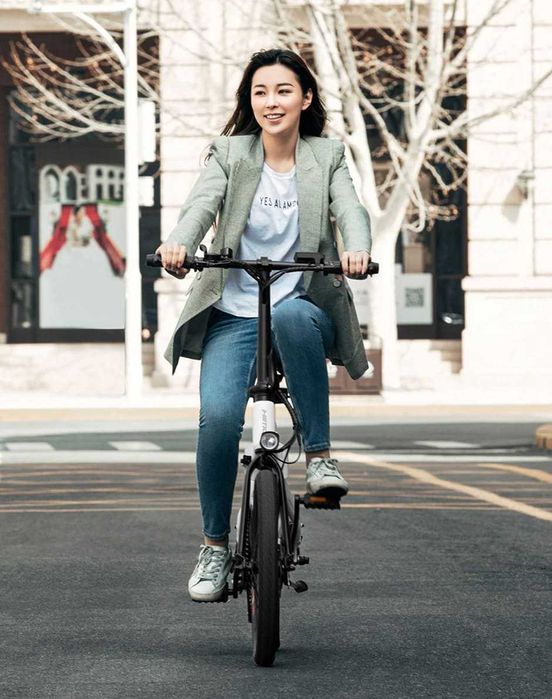 Электровелосипед/велосипед складной Xiaomi Himo Z20 (белый) ОРИГИНАЛ