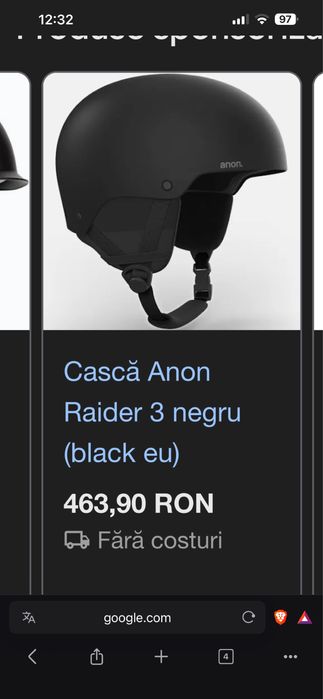 Casca Schi Ski Anon + bonus ochelari