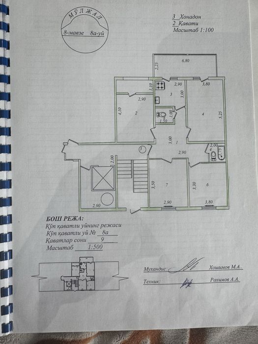 Срочно Продается квартира 4*5/2/9 Чиланзар-8 квартал ЕВРО ремонт