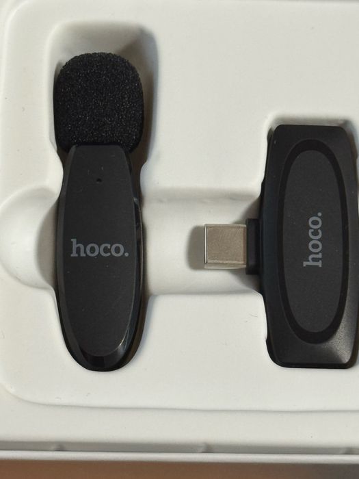 Безжичен микрофон Hoco L15 нов Type C