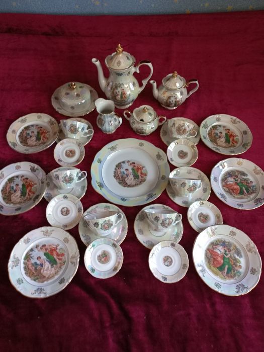 Сервиз чайный немецкий  мадонна на 6 персон