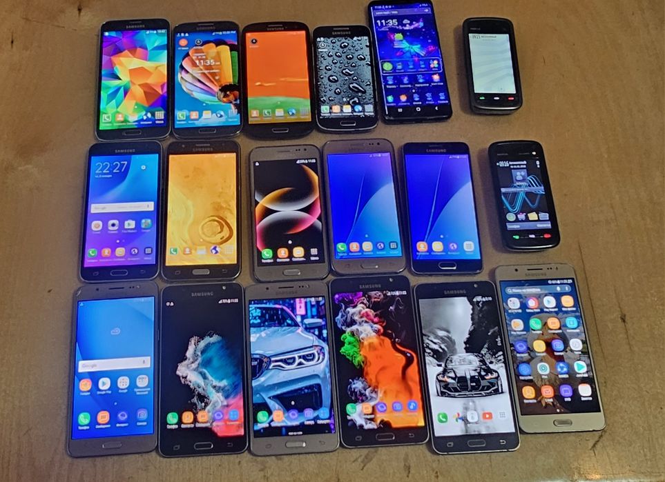 Samsung telfonlar 250000 donas