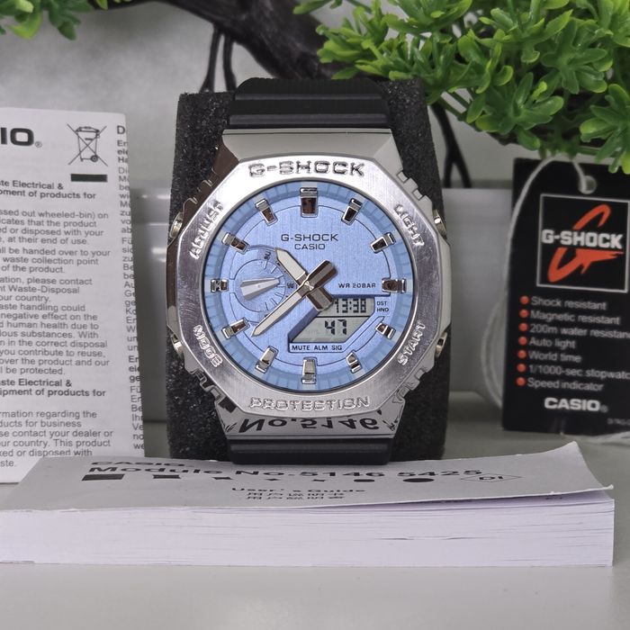 Ceas Casio G-Shock GM-2100 Albastru