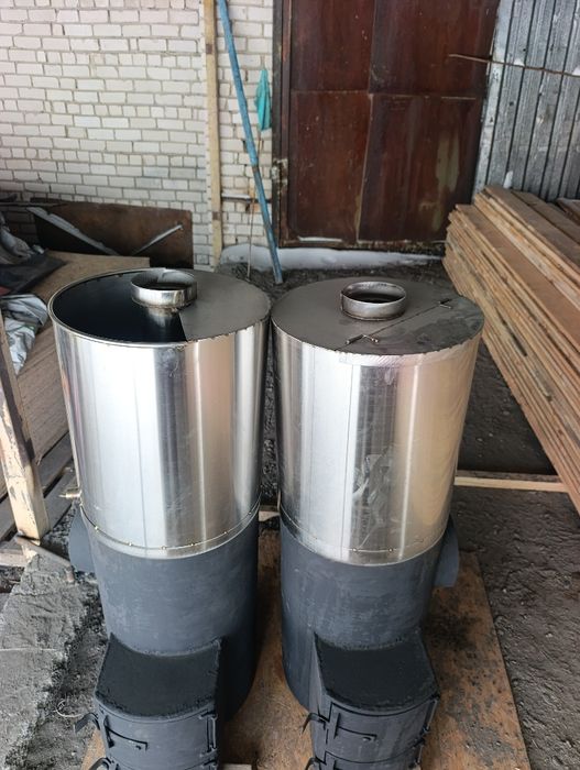 Банные печи бак нержавейка